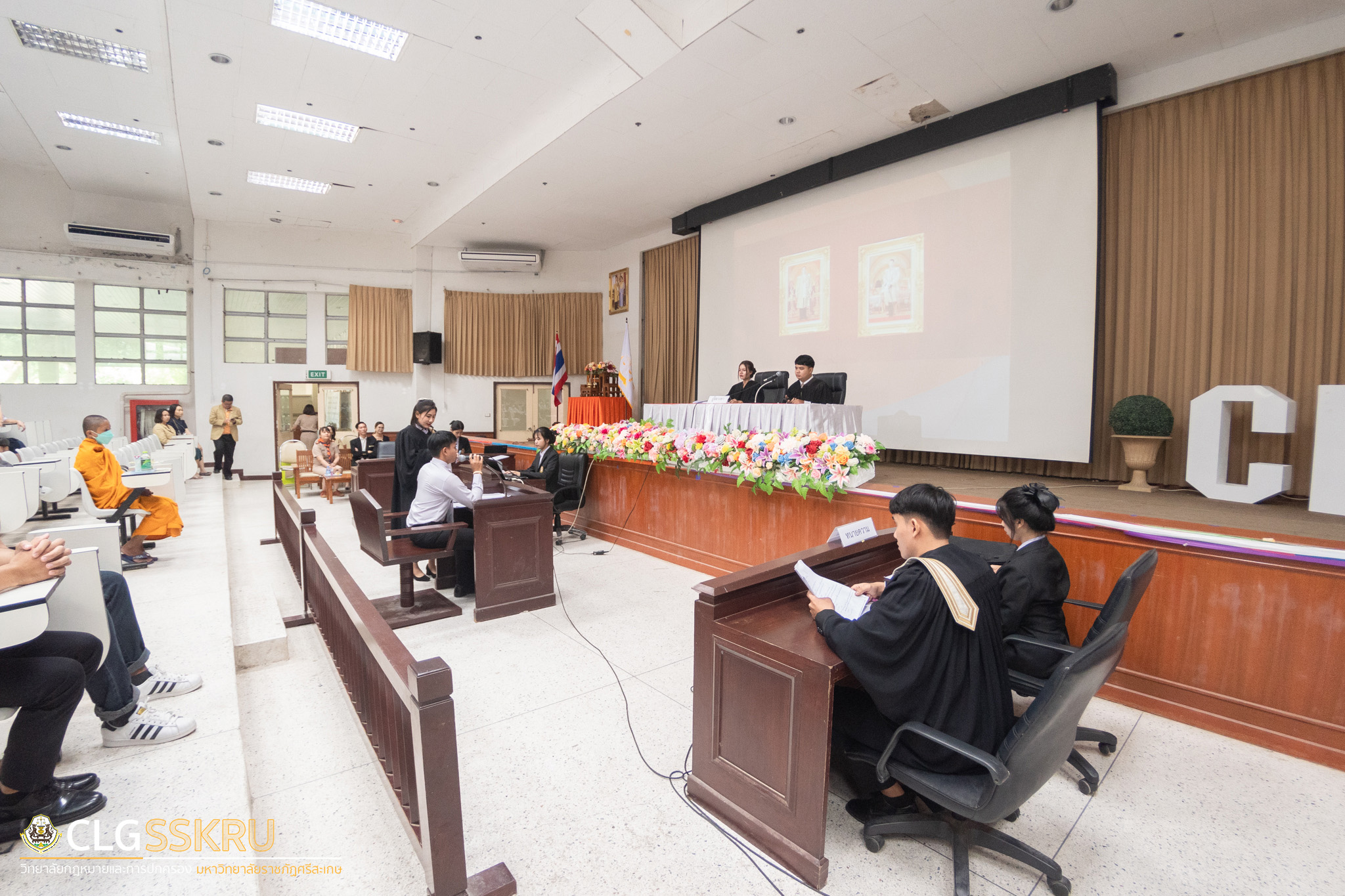 คณะโรงเรียนวัดหลวงวิทยา เข้าศึกษาดูงานวิทยาลัยกฎหมายและการปกครอง เมื่อวันที่ 12 กรกฎาคม 2566